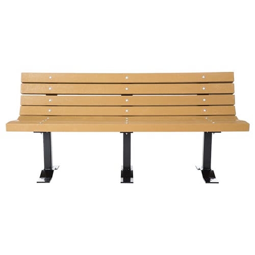 Contour Bench w/ Recycled Plastic Lumber preview 1