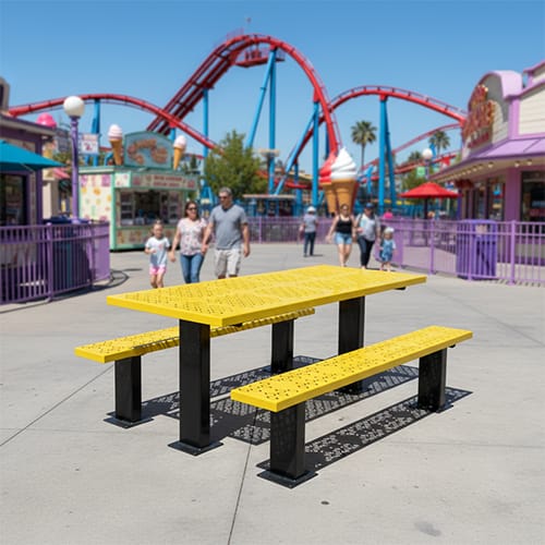 Dual Pedestal Picnic Table preview 3