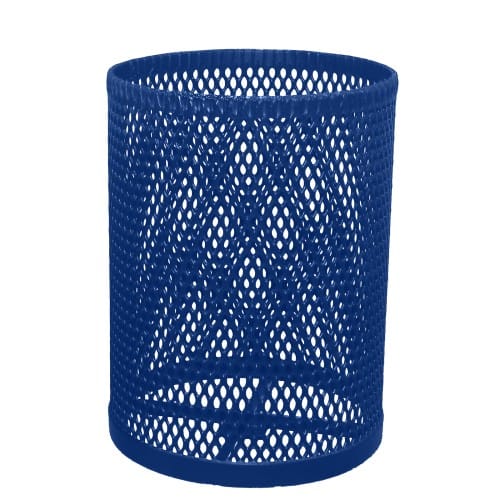 32 Gallon 1 Piece Expanded Receptacle, Round (liner included) preview 1