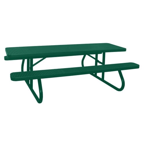 8' Champion Expanded Metal Table, Free Standing preview 1