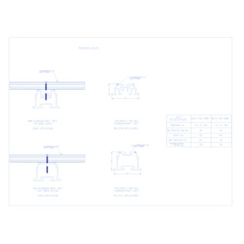 Preventa® Aluminium Joists (DS-PAJ-0124)