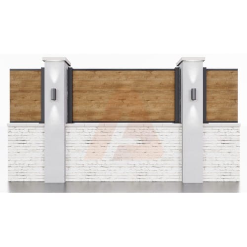 Aluminum 60 Wall Topper 2-way post preview 2