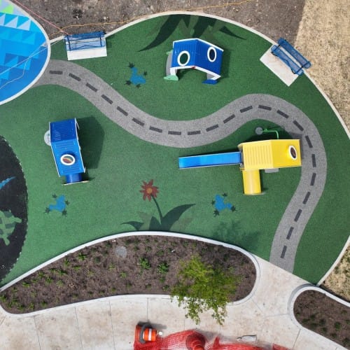 Perma Play Poured-in-Place Rubber Surfacing