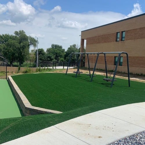 Perma Turf Artificial Turf for Playgrounds