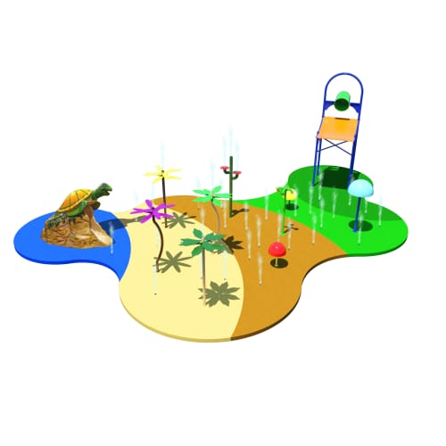 Hurricane Harbor Splash Pad - 1500 Sq.Ft preview 1