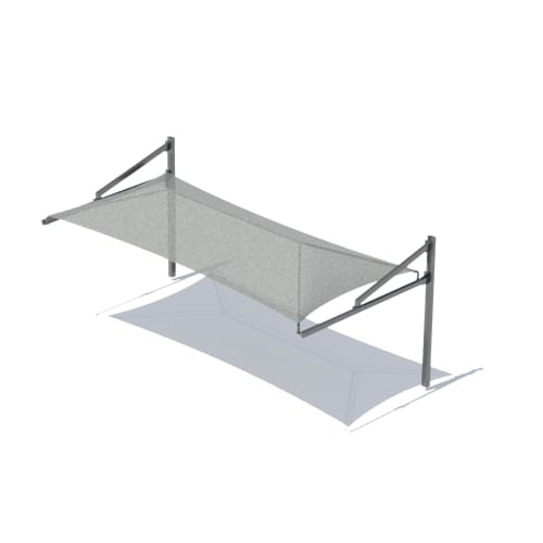 Cantilever Hip Roof Shade 20'x35' preview 3
