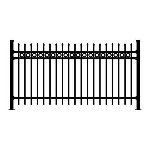Oxford Series Fence: ARISTOCRAT-DR-REP