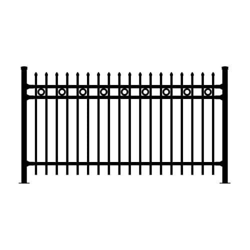 Oxford Series Fence: ARISTOCRAT-DR-REO