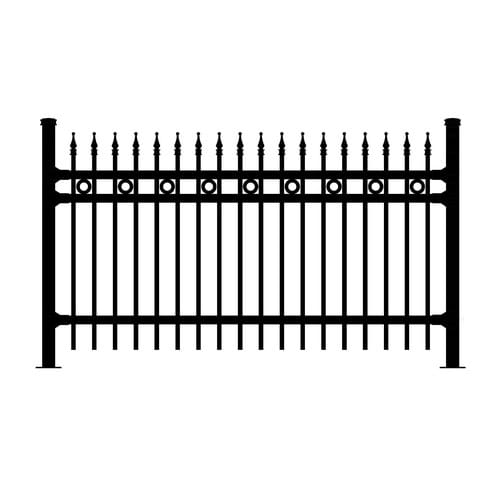 CAVALIRE-DR-SF-REO: Hawkstone™ Series Fence