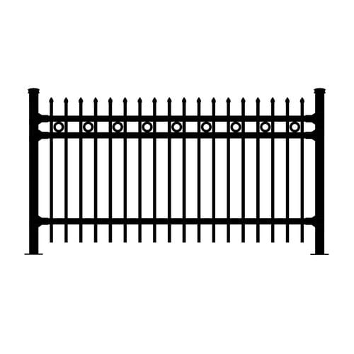 ARISTOCRAT-DR-REO: Hawkstone™ Series Fence