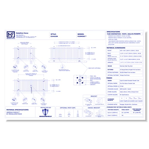 Fairmont Series Fence: CAVALIER