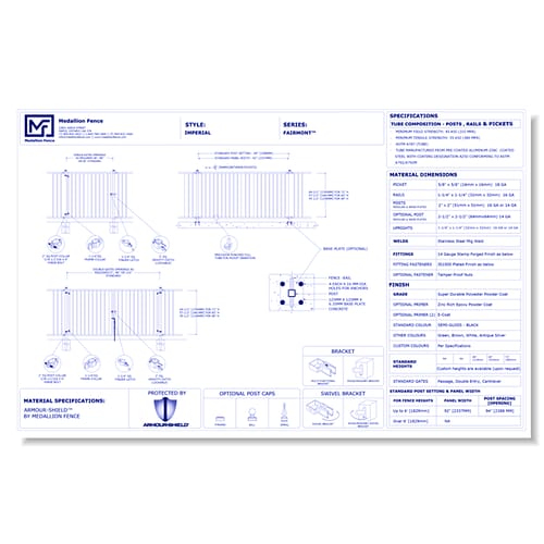 Fairmont Series Fence: IMPERIAL