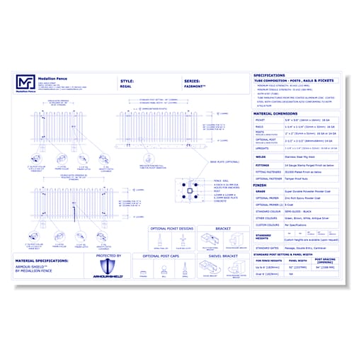 Fairmont Series Fence: REGAL