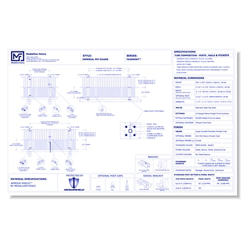 Pet Guard Series Fence: IMPERIAL