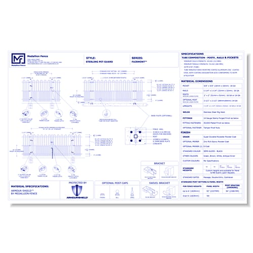 Pet Guard Series Fence: STERLING