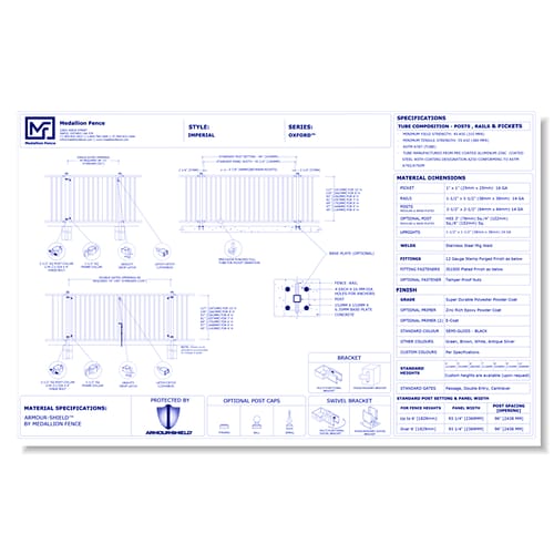 Oxford Series Fence: IMPERIAL