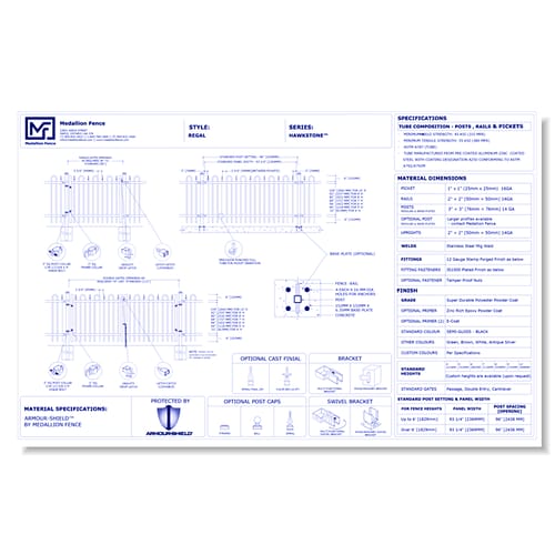 Hawkstone Series Fence: REGAL