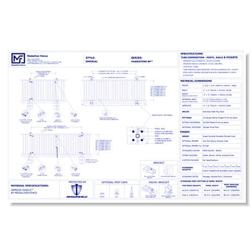 Hawkstone-R Series Fence: IMPERIAL
