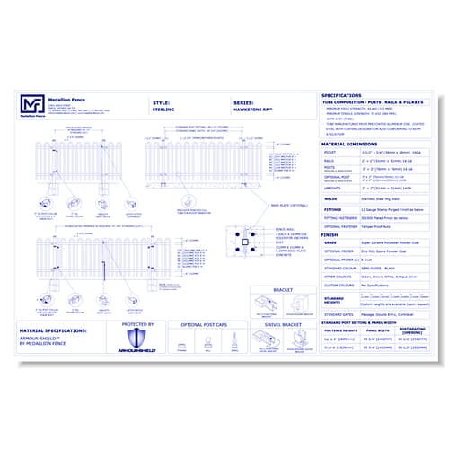 Hawkstone-R Series Fence: STERLING