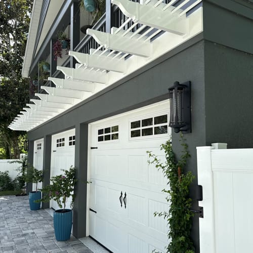 28' Eyebrow Pergola preview 4