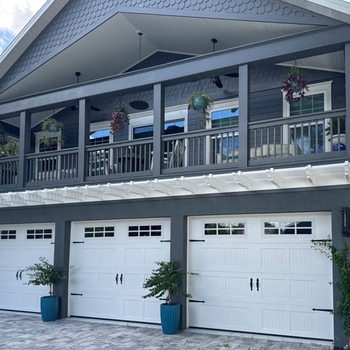 28' Eyebrow Pergola preview 5
