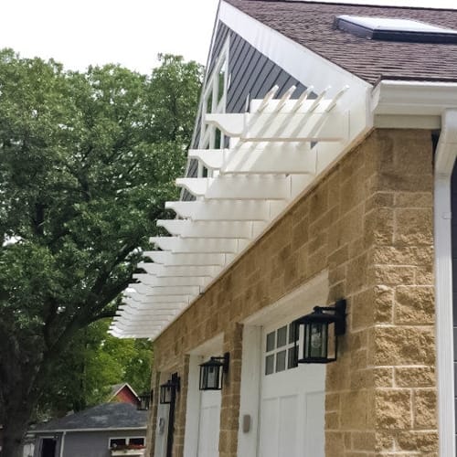 28' Eyebrow Pergola preview 8