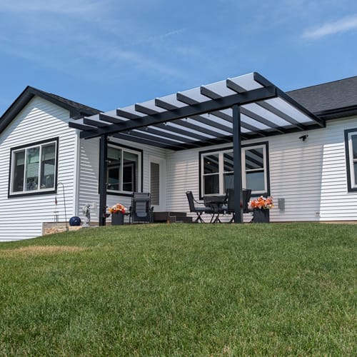 16' x 16' Attached Covered Vinyl Pergola preview 7