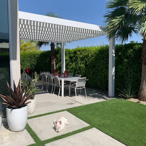 12' x 12' Modern Attached Vinyl Pergola preview 5