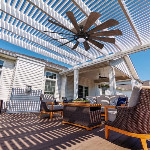 12' x 16' Traditional Freestanding Vinyl Pergola preview 3