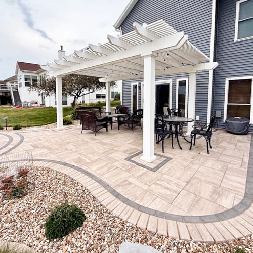12' x 16' Traditional Freestanding Vinyl Pergola preview 5