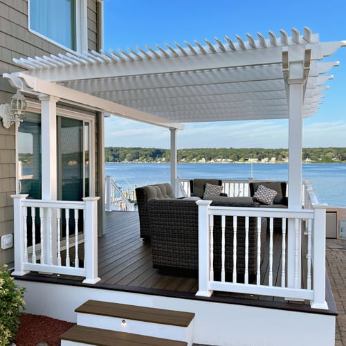 Traditional Vinyl Pergolas