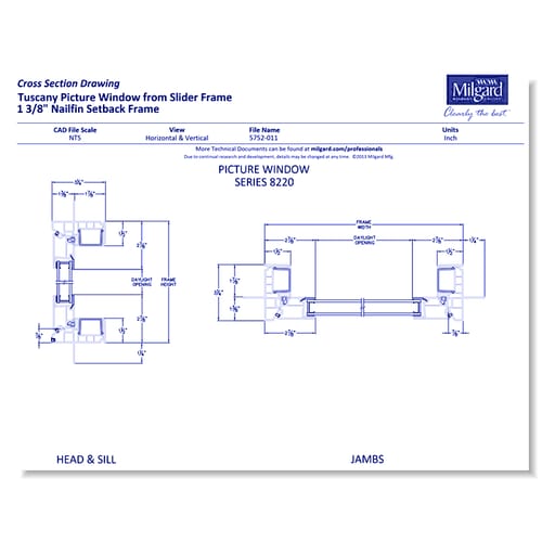V400 Tuscany® Series - Picture Window