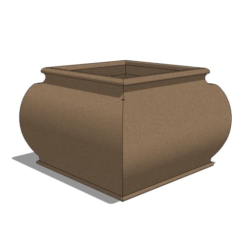 preview of Square Planters: Athens