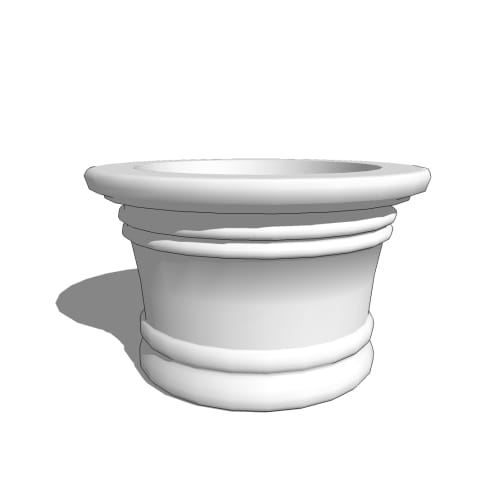 Round Planters