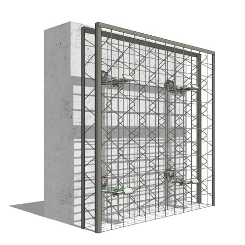 Greenscreen: Wall Mounted Assembly