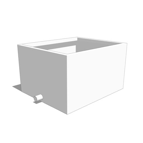 Bioretention Planter, GFRC - Stand Alone (WFT-726042-SUB)