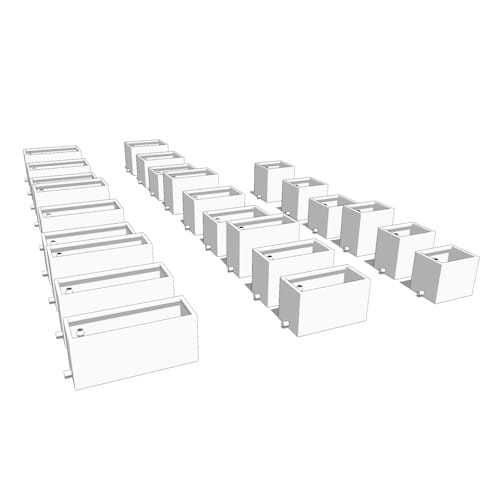 Bioretention Planter, GFRC - Stand Alone Selection