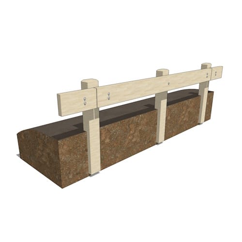 TimBarrier™: LotGuard™ Parking Lot And Driveway Applications (10 MPH Max.)