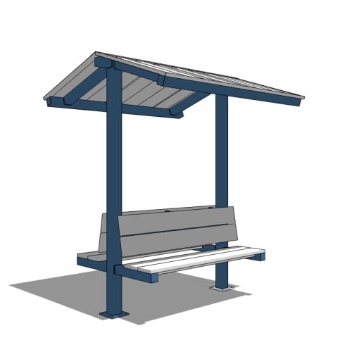 Square Gabled Micro-Shelters