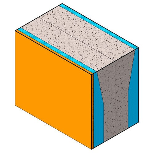 preview of (FOR-009) Amvic 6 Inch Tapered Top Form
