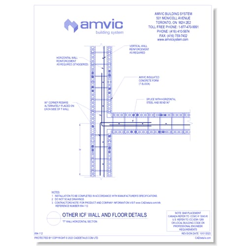 preview of T-Wall Rebar Placement