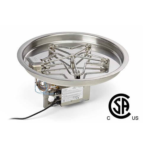 Remote Electronic Ignition Bowl Round