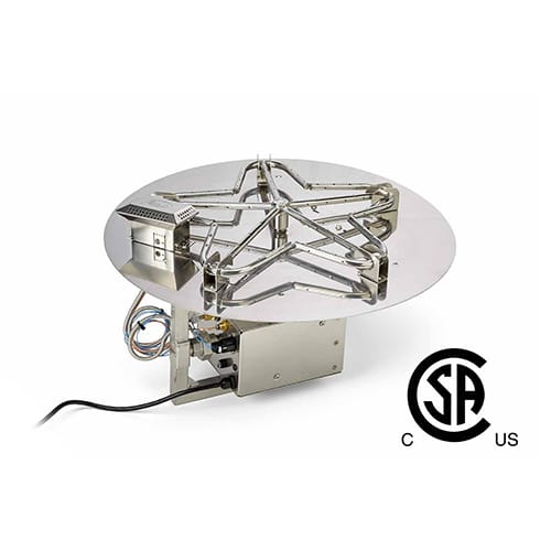 Remote Electronic Ignition Flat Round