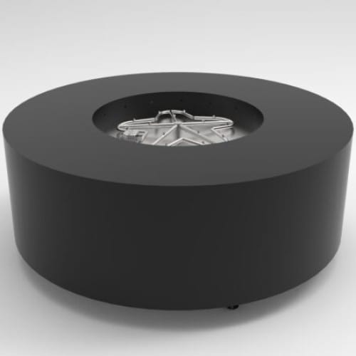 Agni Series - Powder Coated Metal Enclosure - Round Burner - Penta Insert preview 1