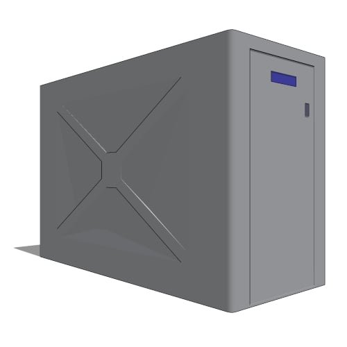 Bike-Shell™ Model 301 (1 Door, 1 Bike Capacity Rectangular Unit)
