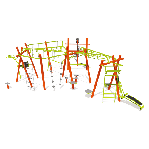 CAD Drawings BIM Models GameTime 14913 - THRIVE 900 Outdoor Gym