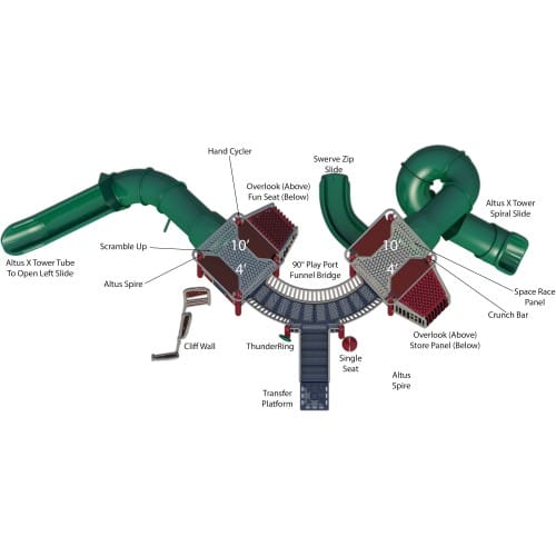 CAD Drawings BIM Models GameTime PS22009 - Brooklynn