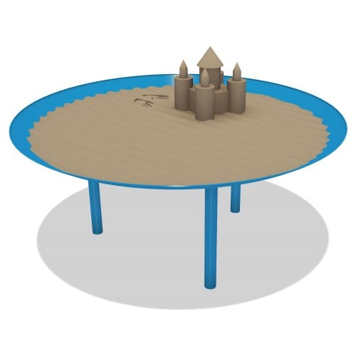 CAD Drawings BIM Models GameTime 9835 - Elevated Sand Box