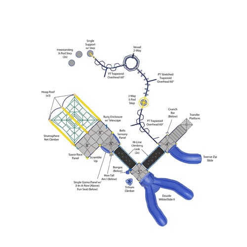 CAD Drawings BIM Models GameTime PT23015 - To The Top