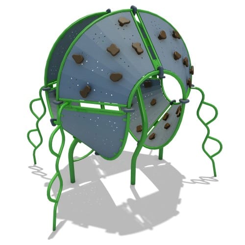 CAD Drawings BIM Models GameTime 6253 - Wrinkle Wall Orb
